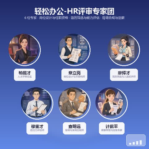 轻松办公-HR评审专家团封面