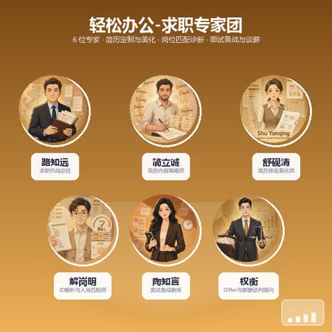 轻松办公-求职专家团封面