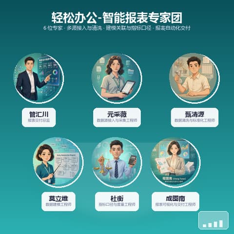 轻松办公-智能报表专家团封面