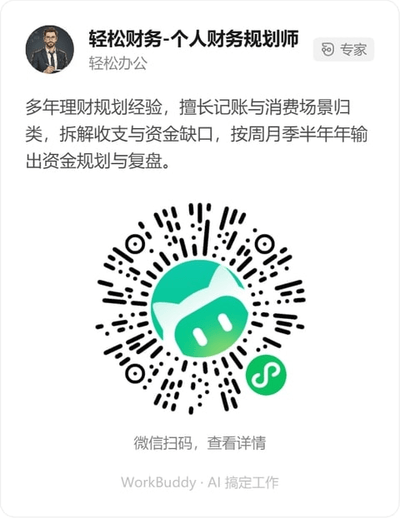 轻松财务-个人财务规划师微信小程序码