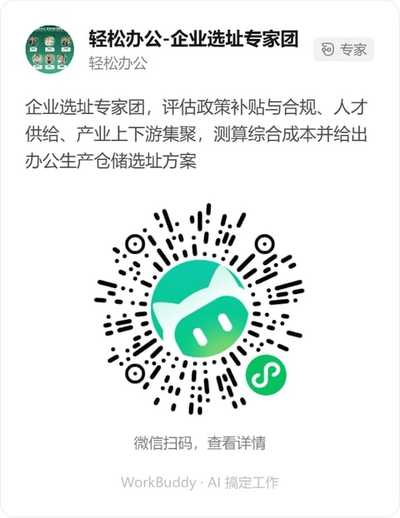 轻松办公-企业选址专家团微信小程序码